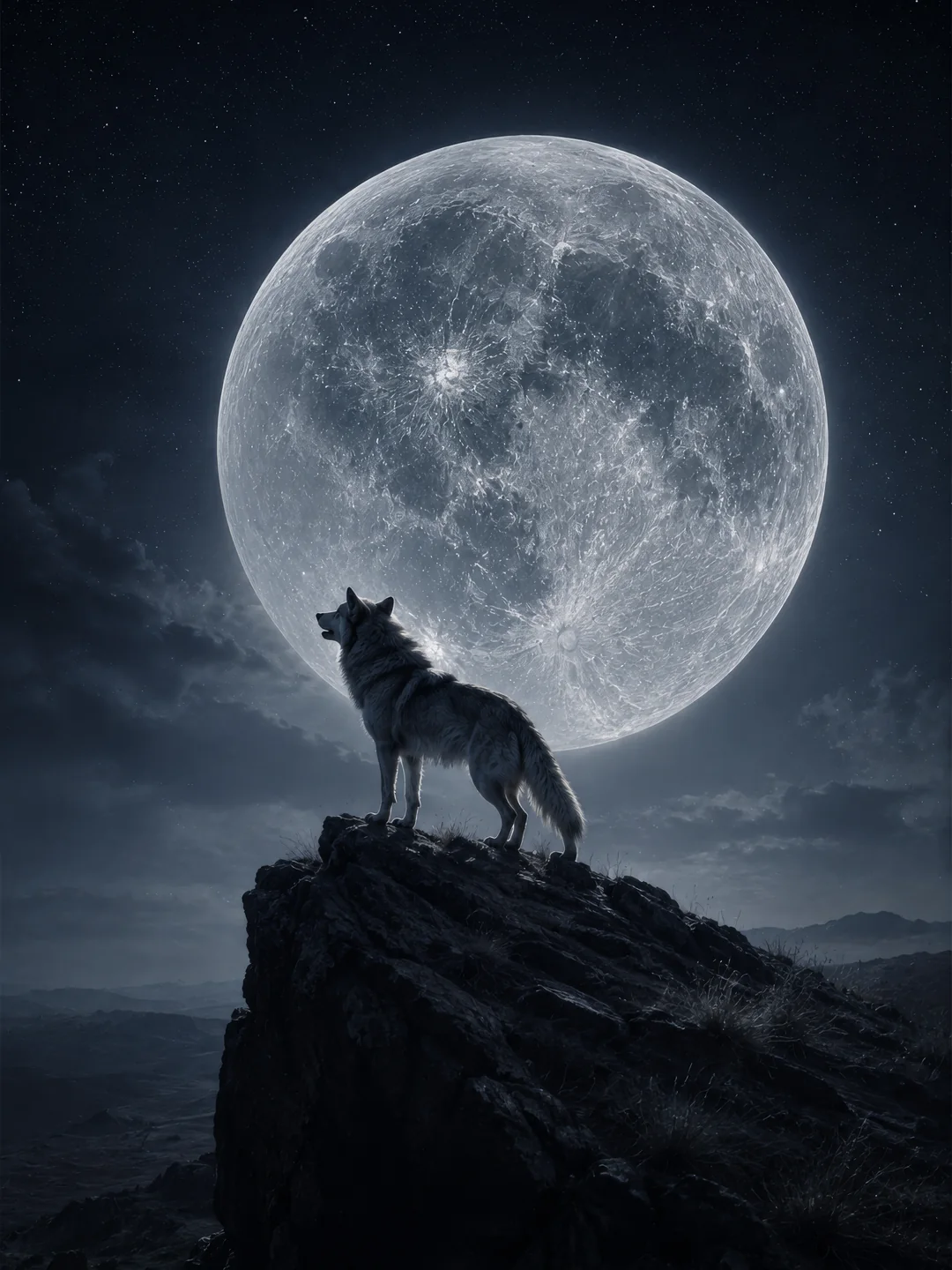 Gök Börü moon scene